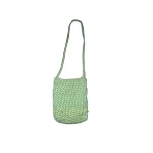 Green Crochet Purse