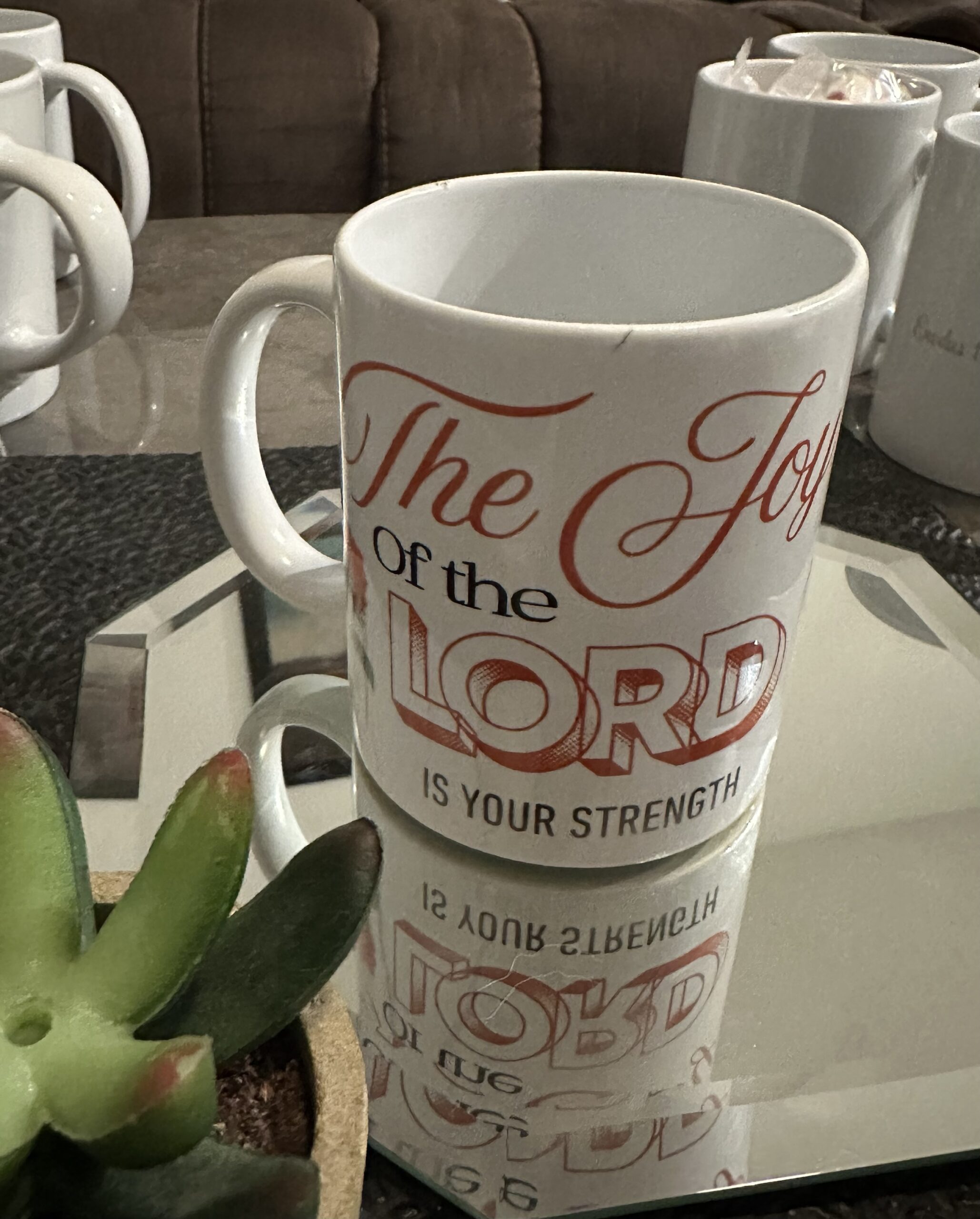 The Joy of The Lord is your Strength Mug - Image 4